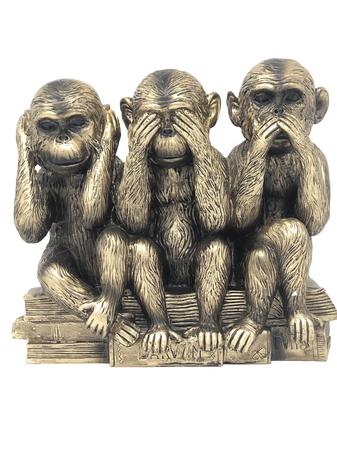 Three Wise Monkeys See No Evil Hear No Evil Speak No Evil Etsy Australia