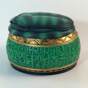 Pharaonic Egyptian Scarab Jewelry Box