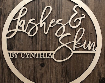 Custom Wood Name Sign | Home | Business | Logo Wood Sign | Custom Business Logo | Business Wood Sign | Personalized Logo Sign