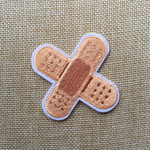 Pleisters strijken/naaien badge met volledig geborduurde patch-applicaties