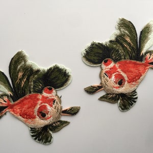 One Fish Sew On Full Bestickter Aufnäher Applikationen Abzeichen