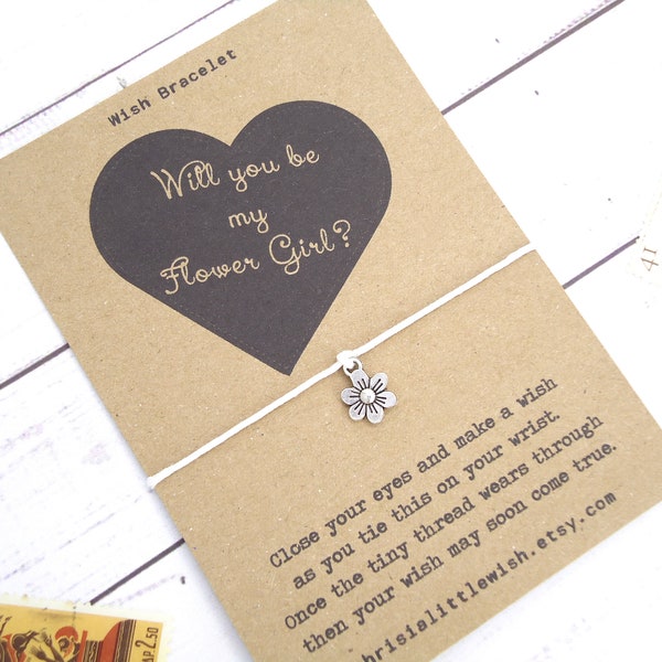 Ask Flower Girl Etsy