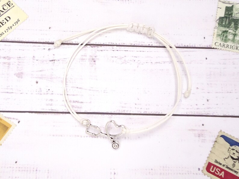 Graduation Gift Stethoscope Bracelet Medical Student Gift Etsy