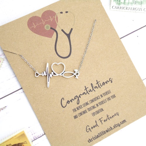 Graduation Gift Stethoscope Bracelet Medical Student Gift Etsy