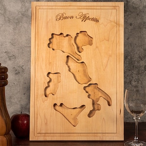 Multisectional Maple Italian Charcuterie Board, Cheese Tray, Antipasti Pocketed Design. Available in 12&quot;x18&quot; and 18&quot;x24&quot;
