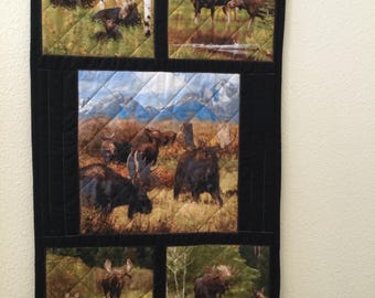 Moose wall hanging