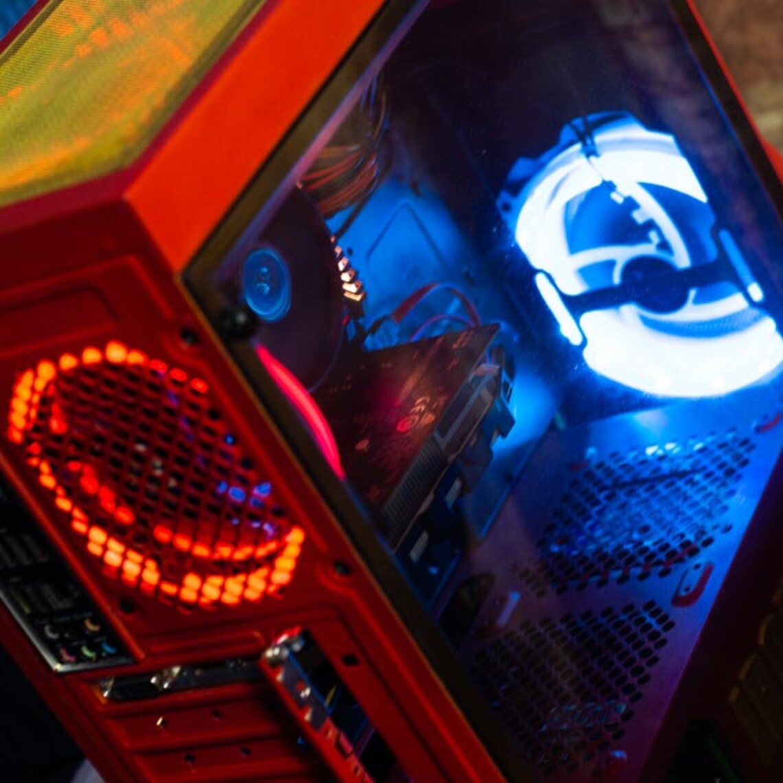 Iron Man style computer case Etsy