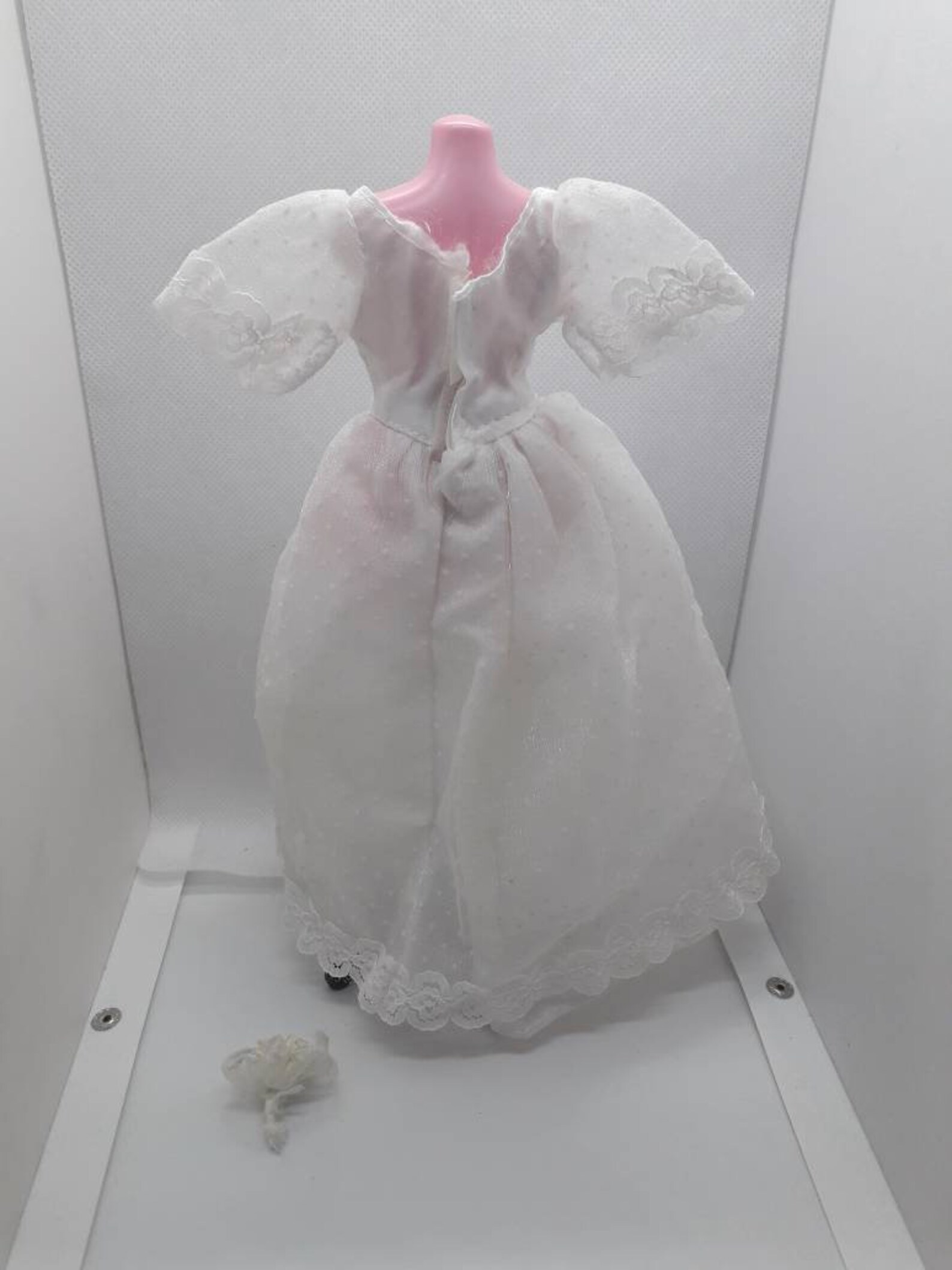 1980's style Barbie wedding dress pre loved | Etsy