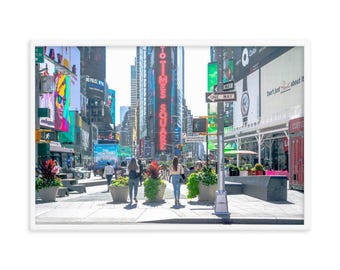 Fototryck på Times Square: Klassisk NYC Midtown Manhattan