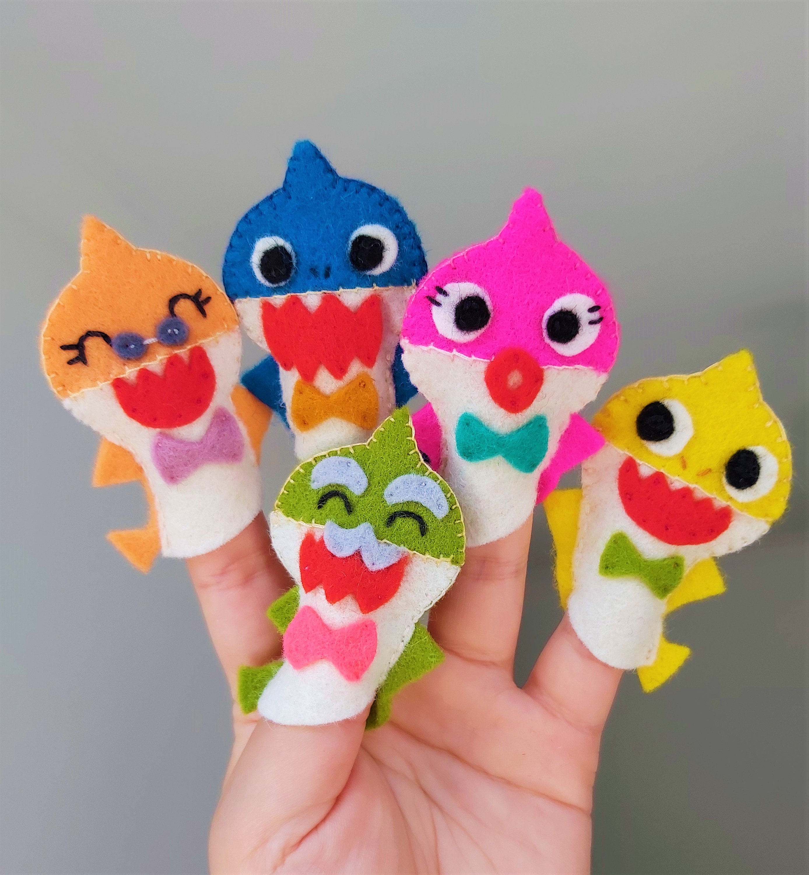 Baby Shark Finger Puppets Images and Photos finder