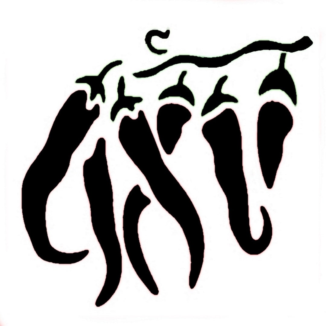 Chili Pepper Stencil Vegetable Kitchen Stencils - Etsy