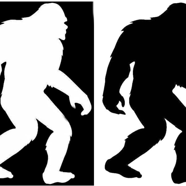 Bigfoot Stencil - Etsy