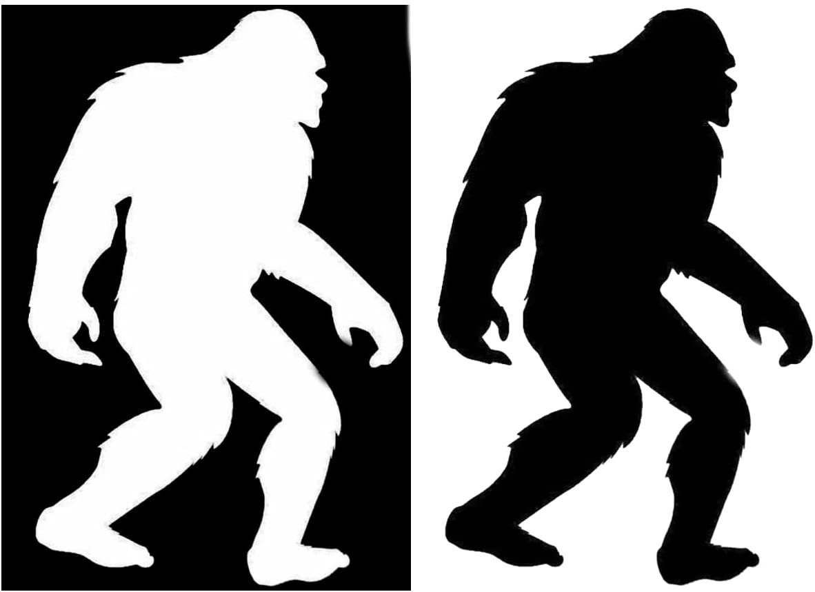 Sasquatch Stencil