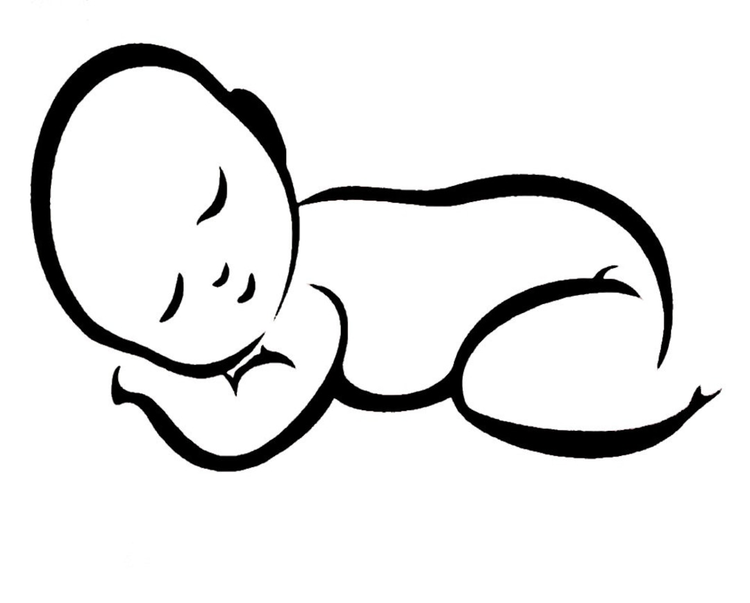 Baby Stencil Baby Shower Stencils Etsy