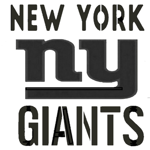 Various Szs New York Giants Logo Stencil Mylar Reusuable Wall Etsy various-szs-new-york-giants-logo-stencil-mylar-reusuable-wall-etsy