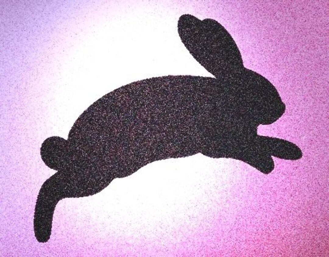 Bunny Rabbit Stencil Bunnies Rabbits Easter Stencils - Etsy