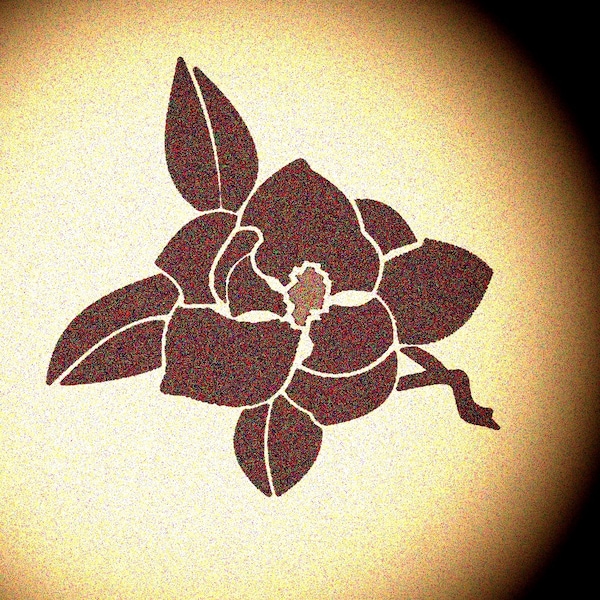 Magnolia Flower Stencil Flowers Floral Spring Garden Stencils