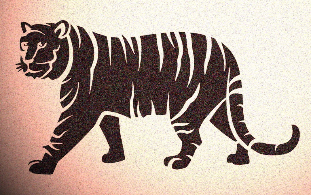 Tiger Stencil Tigers Wildlife Animal Stencils Etsy tiger-stencil-tigers-wildlife-animal-stencils-etsy