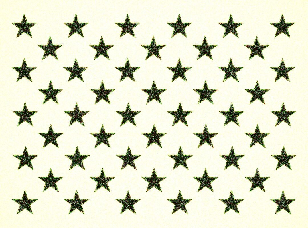 American Flag Stars STENCIL / American Flag Stars DECAL / American