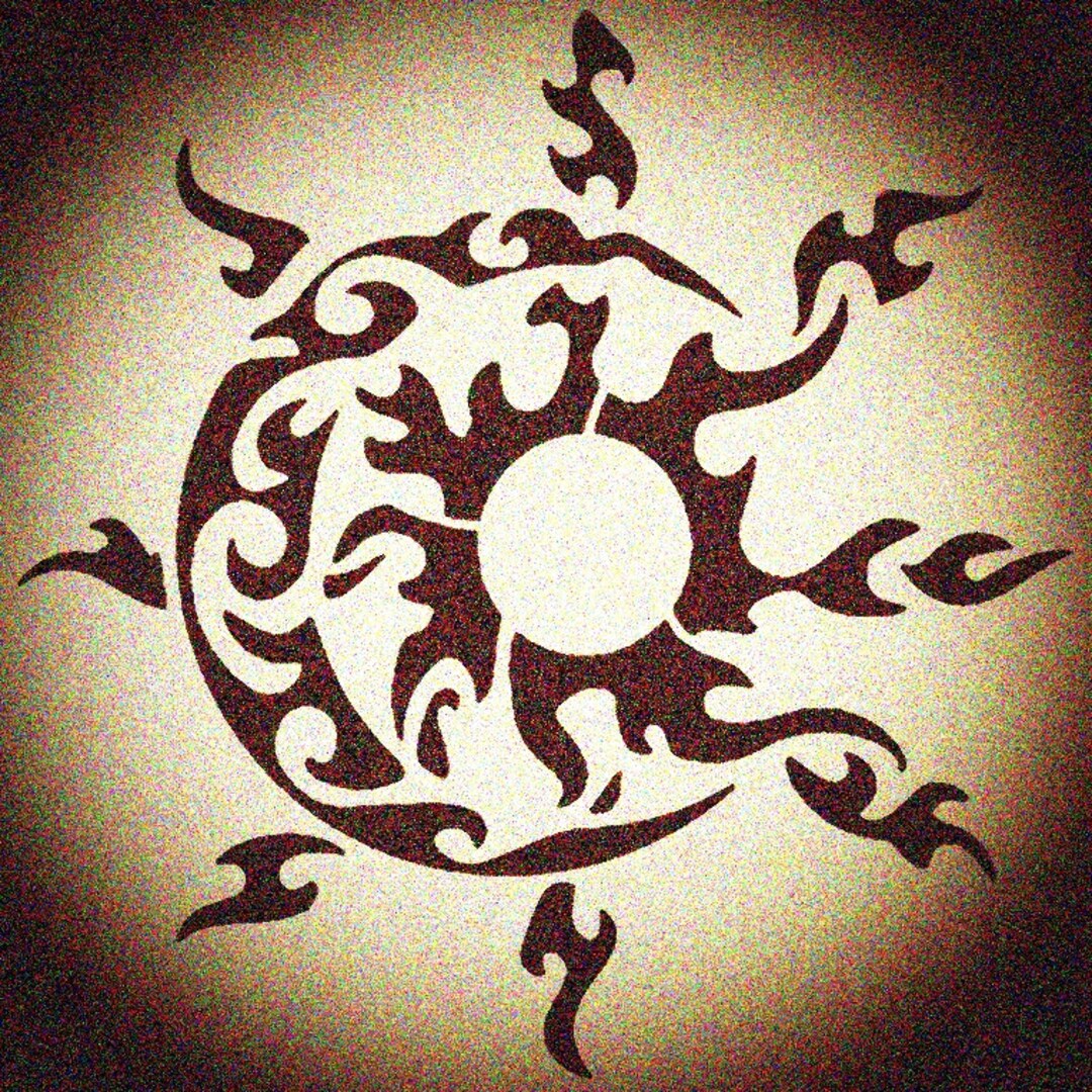 Celtic Sun Stencil Celestial Stencils - Etsy