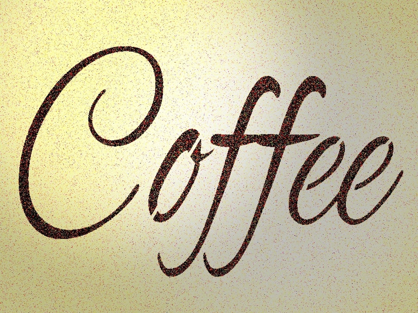 Coffee Word Sign Stencil Mylar Signs Kitchen Signs Stencils | Etsy