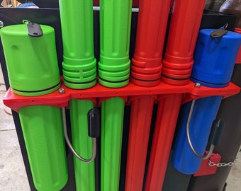 Cart Mounting Brackets for Welding Rod Tubes/Containers