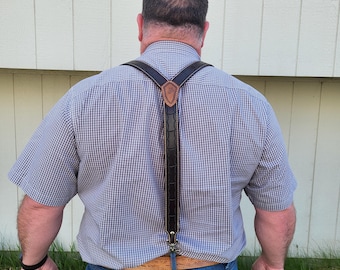 Leather Suspenders
