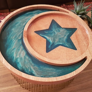 Moon Wooden Tray