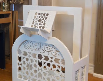 Prayer Rug holder - Sleek White