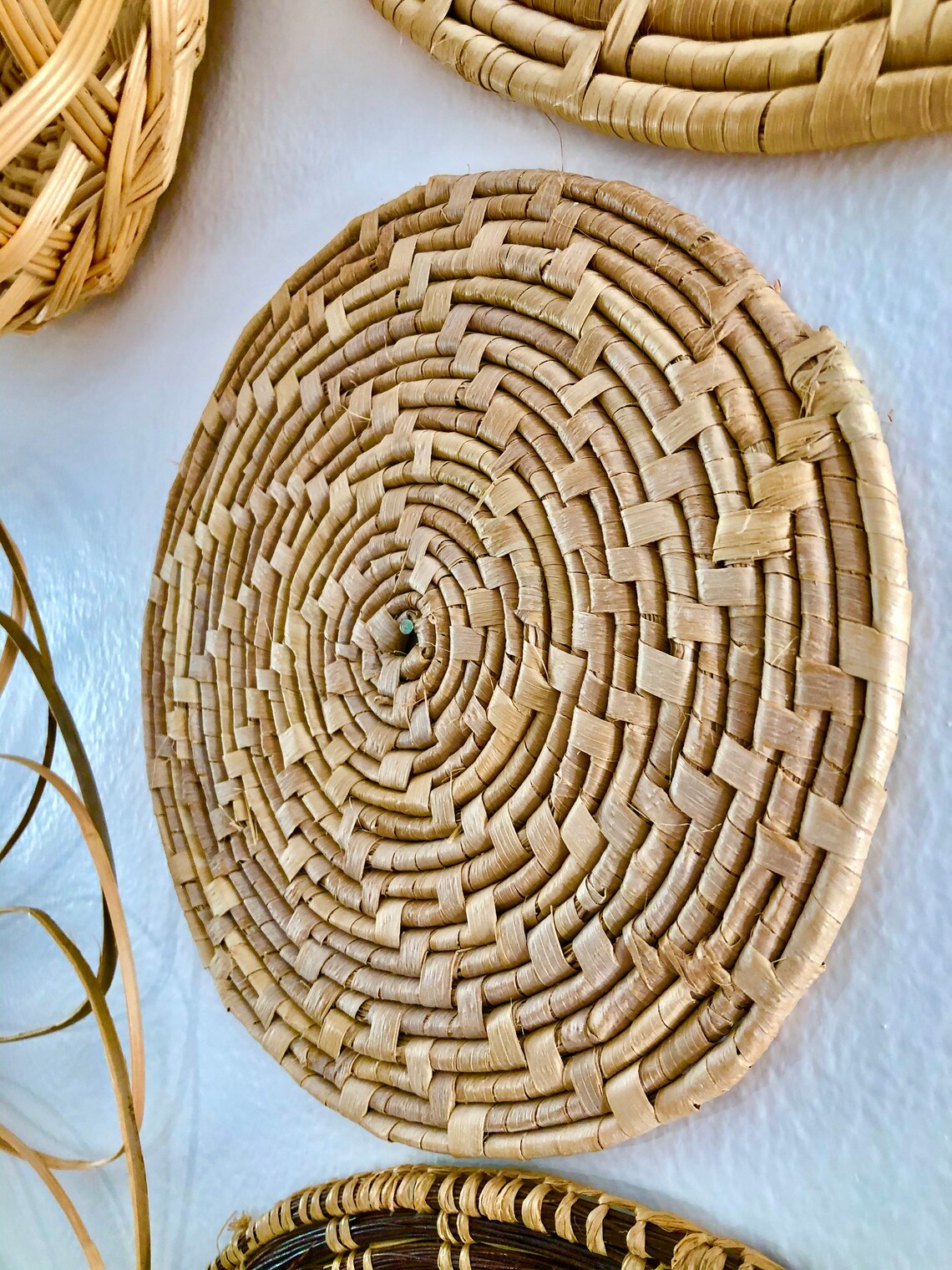 Centerpiece / Sisal Placemat / Coastal Home Decor / Wall Decor Etsy