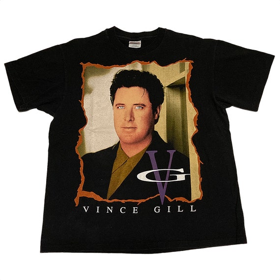 Vintage Vince Gill Tour T-shirt - Etsy