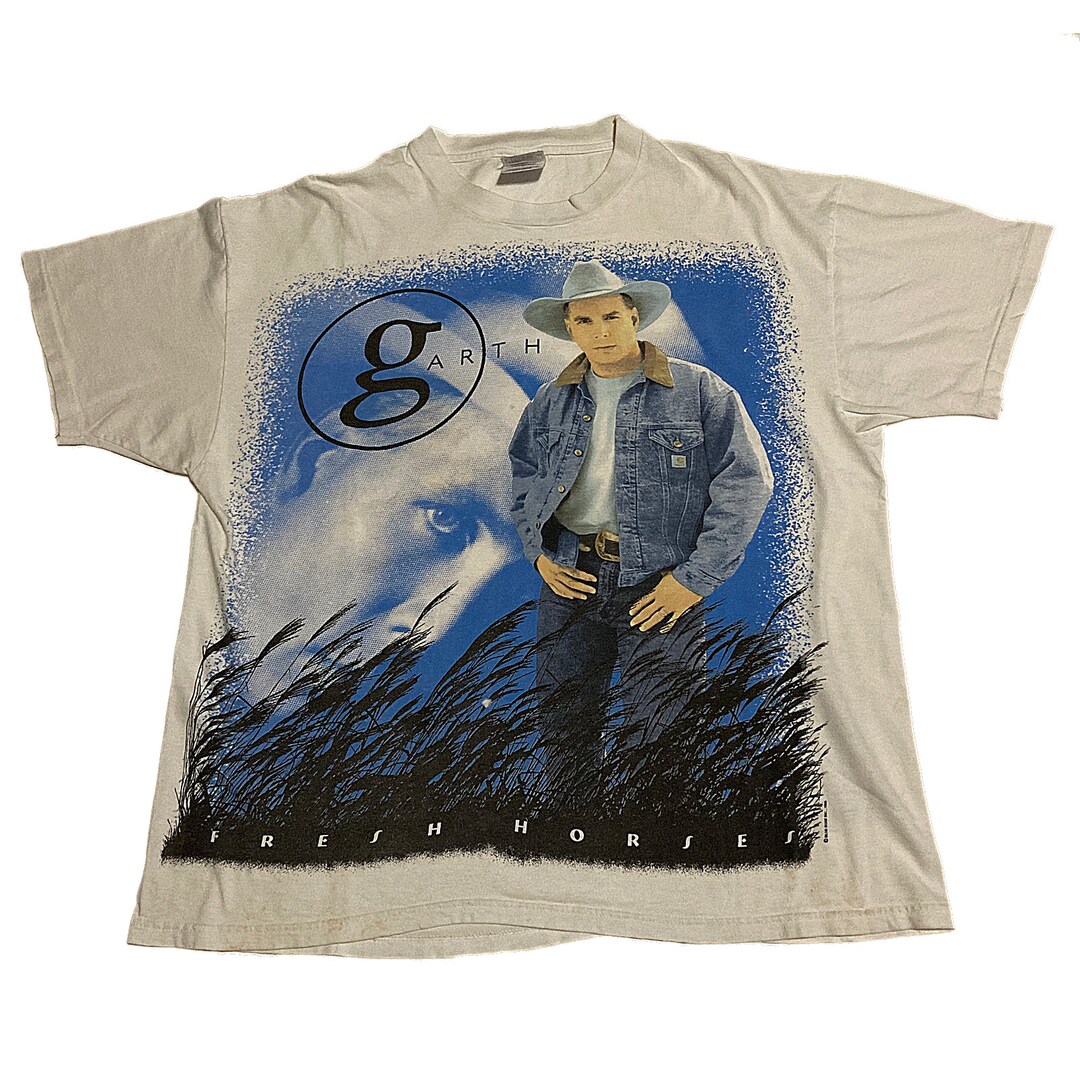 Vintage Garth Brooks Tour Tshirt Etsy