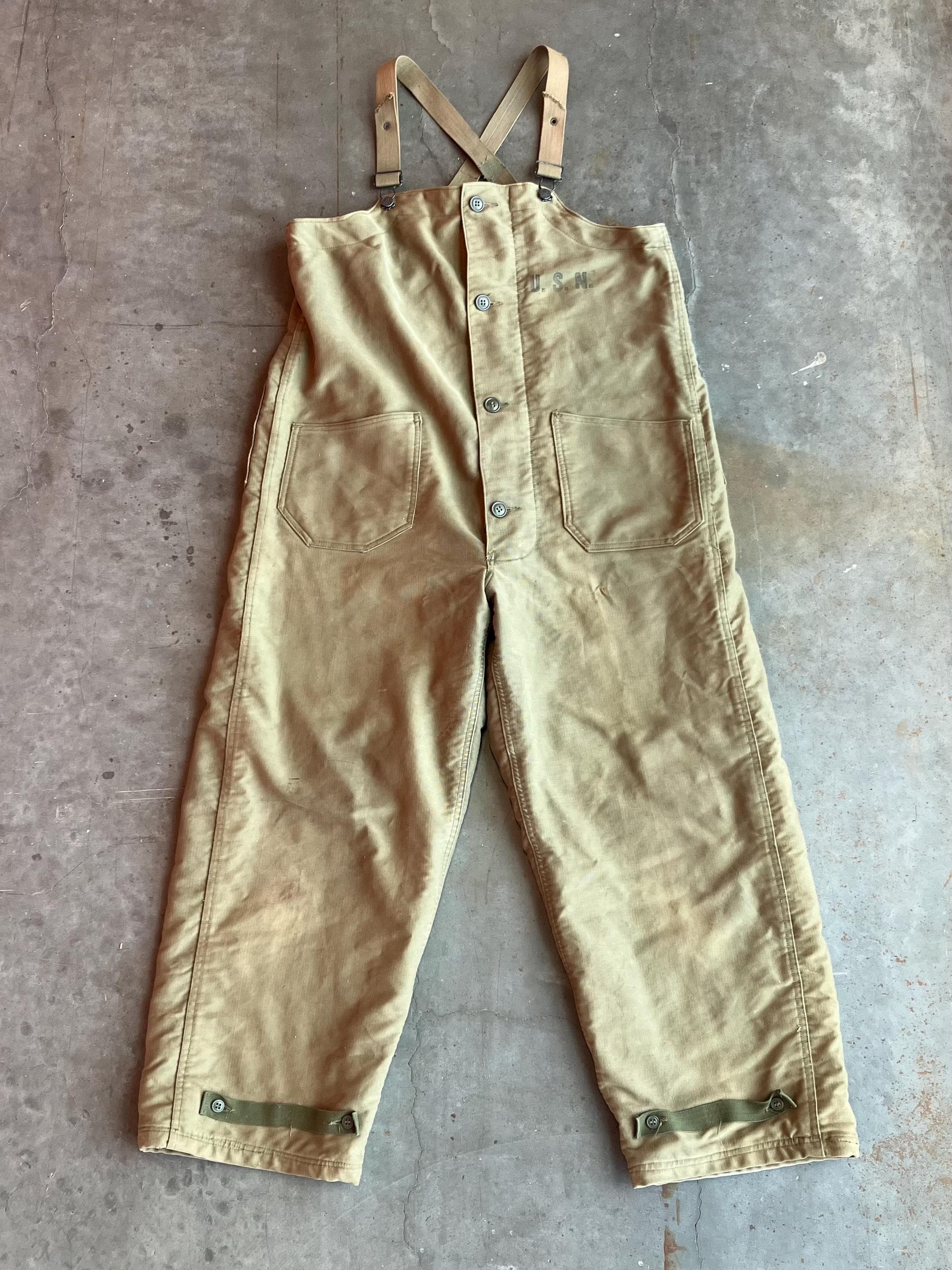 US.NAVY N-2 オーバーオール vintage Us Navy Overalls - Etsy