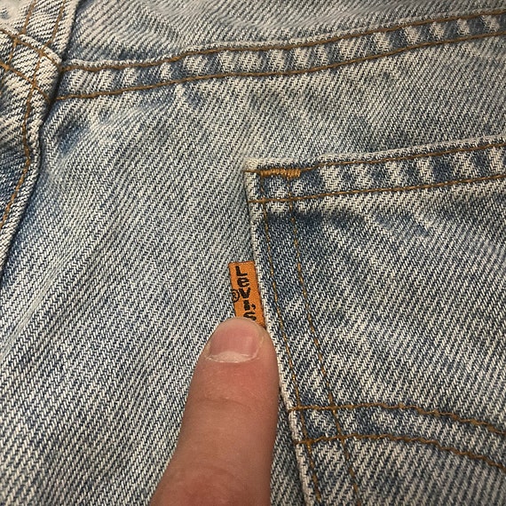 Vintage Levi's Orange Tab Jeans - image 3