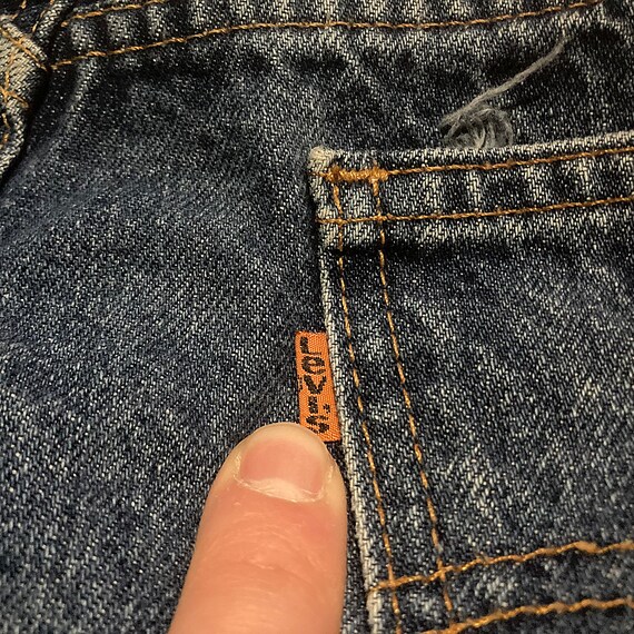 Vintage Levi's Orange Tab Jeans - image 3