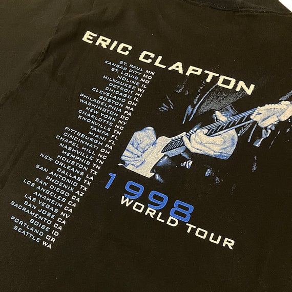 Vintage Eric Clapton Tour T-Shirt - image 3