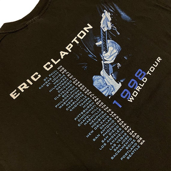 Vintage Eric Clapton Tour T-Shirt - image 4