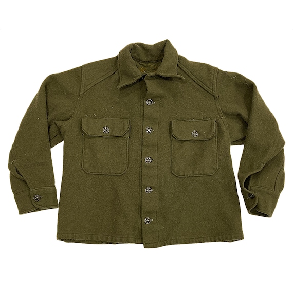 Vintage 70's Wool Army Shirt