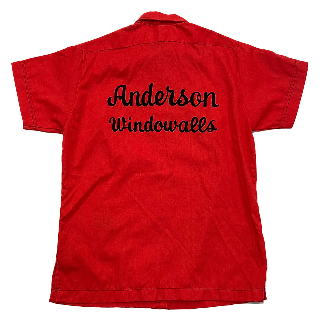 Vintage Bowling Shirt Etsy