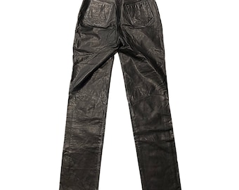 Vintage 80er Lederhose von Long