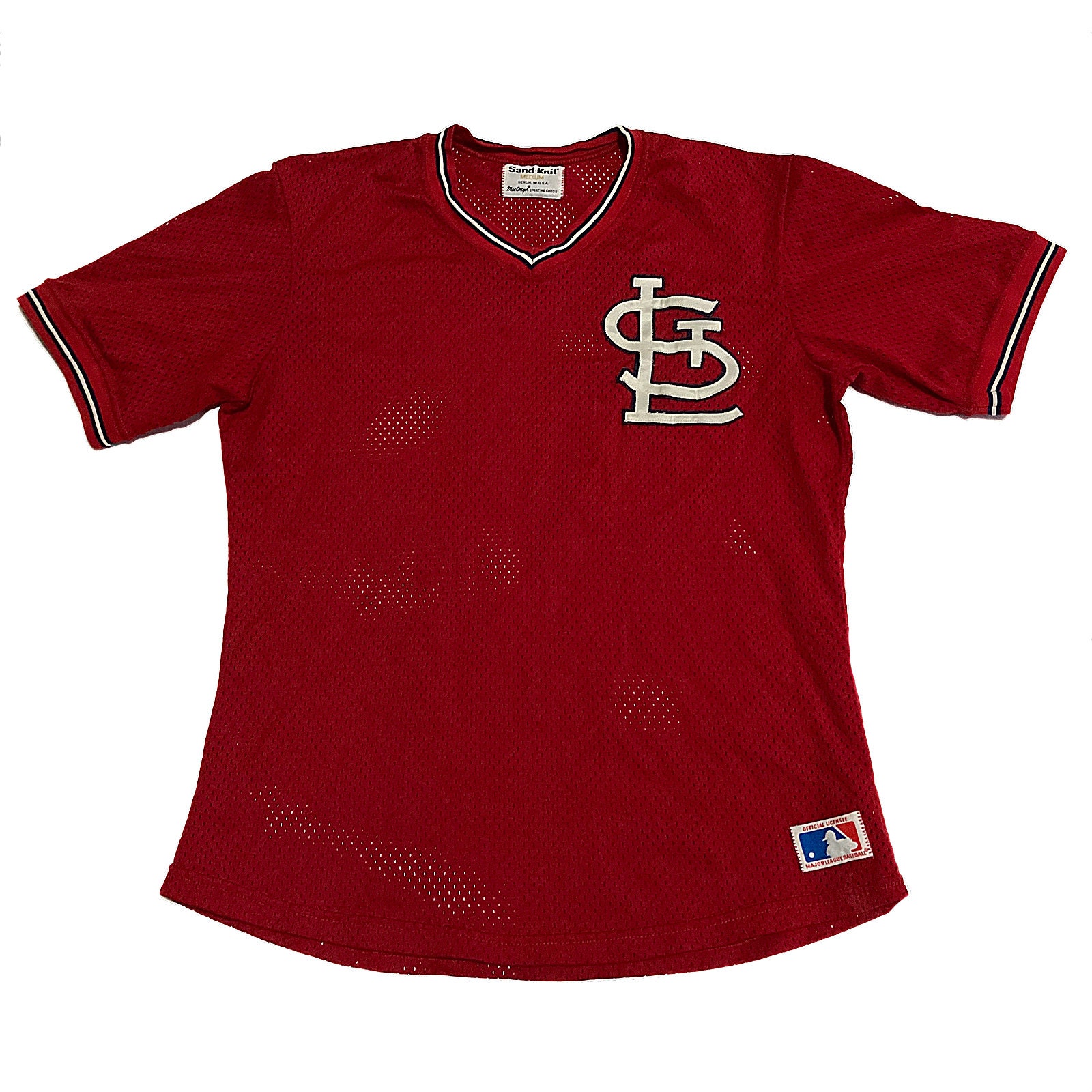 St Louis Cardinals Throwback Jersey Medium