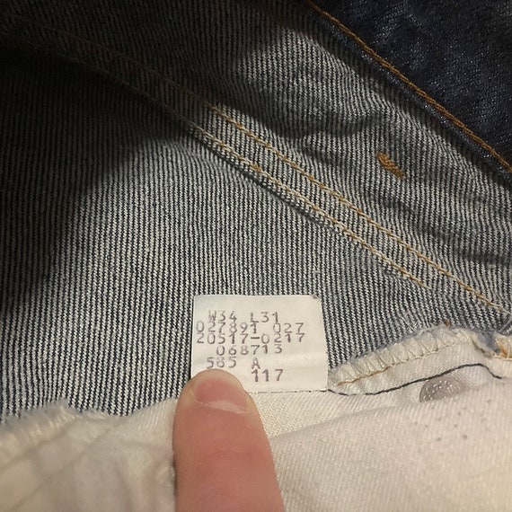 Vintage Levi's Orange Tab Jeans - image 5