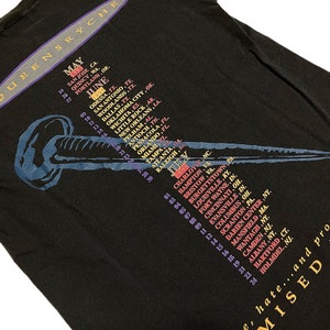 Vintage Queensryche Tour T-Shirt image 4