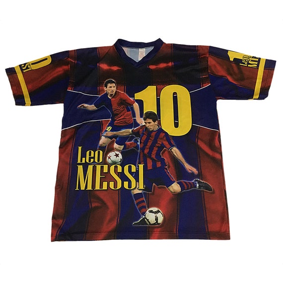 Vintage Leo Messi Jersey | Etsy