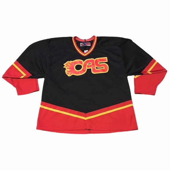calgary flames throwback jersey