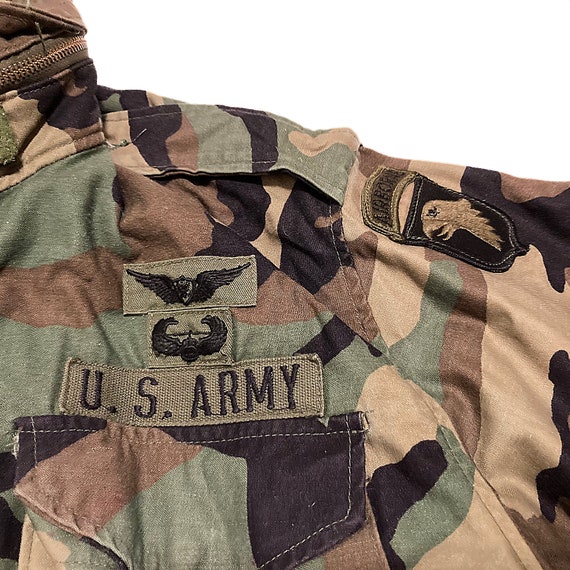 Vintage 1982 M65 Army Field Jacket - image 3