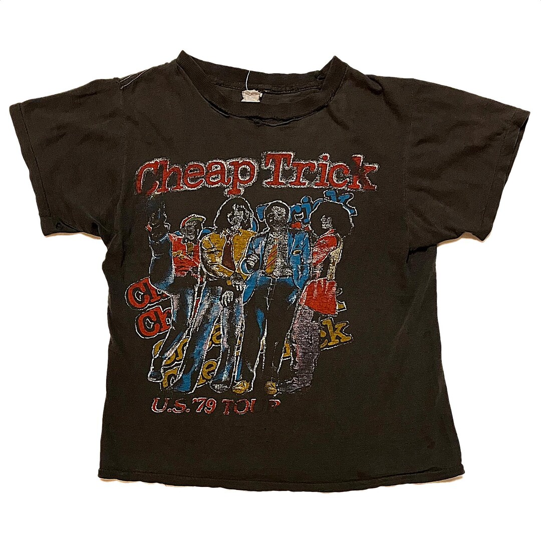 Cheap Trick Tシャツ ビンテージ　L Vintage Cheap Trick 1979 T-shirt - Etsy