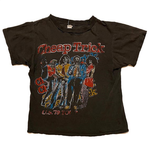 Vintage Cheap Trick 1979 T-shirt - Etsy