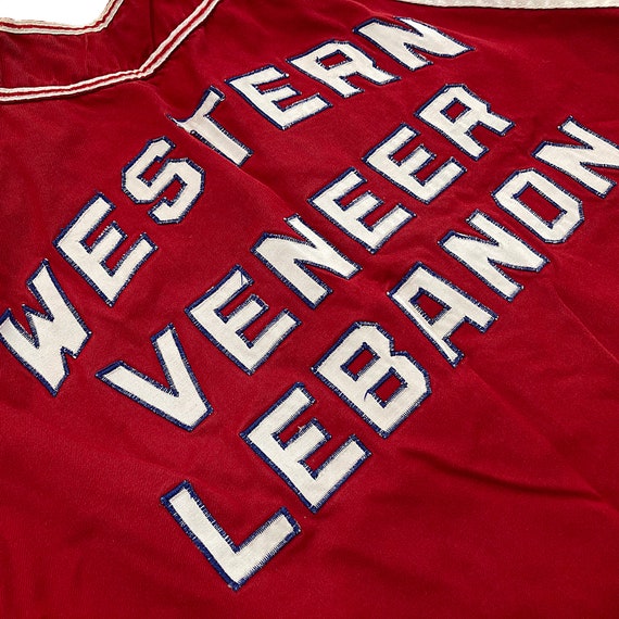 Vintage 60's Western Lebanon Veneer Jersey - image 3