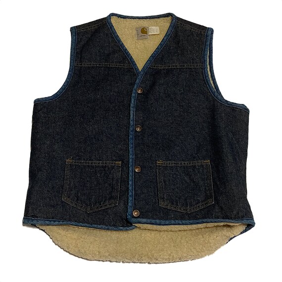 Vintage 70's Carhartt Sherpa Vest